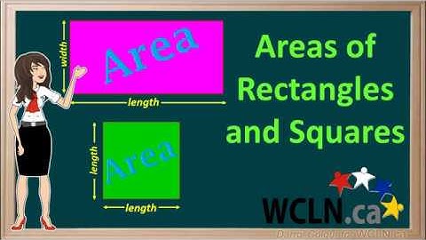WCLN - Area of Rectangles and Squares