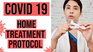 COVID 19 Home Treatment Protocol |  Dr Anjali Kumar | Maitri