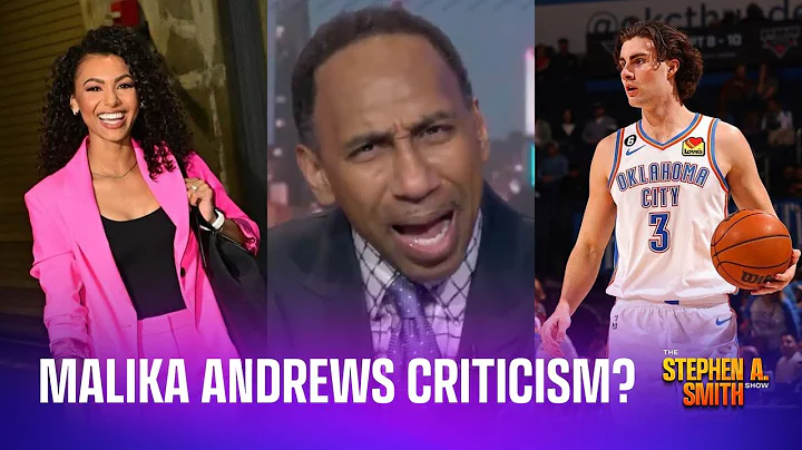 Stephen A. Smith addresses criticism aimed at Malika Andrews - DayDayNews