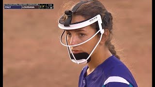 LLWS Softball 2019 Semifinal - Italy vs Louisiana