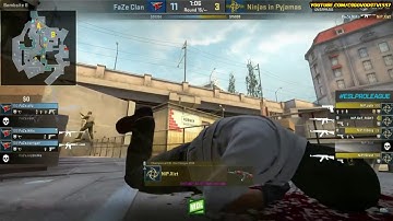 NiP vs FaZe - Highlights - ESL Pro League Season 5 Europe - Ninjas in pyjamas vs FaZe Clan @overpass