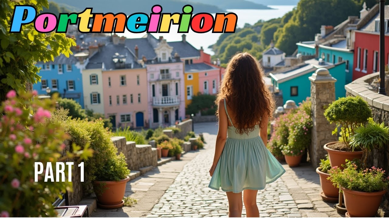 Portmeirion, Wales – Part 1: A Magical Italian-Style Village & Low-Tide Estuary Walk