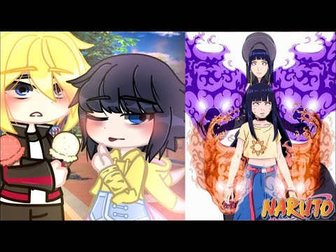Boruto And Friends React To Himawari Hinata TwoBlueVortex Gacha React
