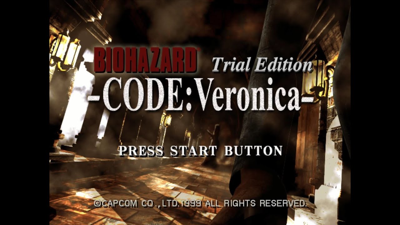 Biohazard - CODE: Veronica - Trial Edition  Sega Dreamcast (No Commentary)
