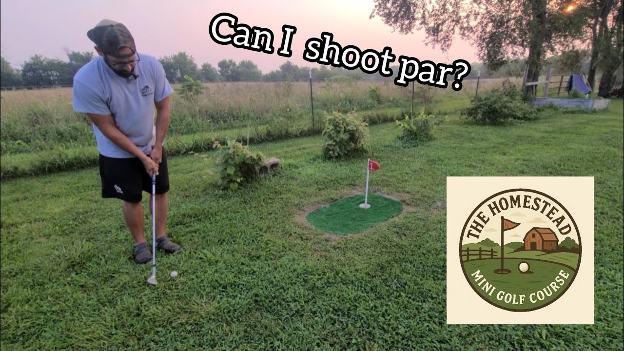 Second Attempt at Par on the Homestead Course ⛳ Came Down to the Final ...