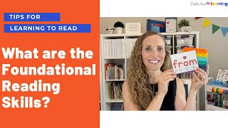 How Do I Teach My Child to Read? Foundational Reading Skills for Preschool, Pre-K, and Kindergarten