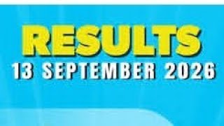 gonew lottery result 13/09/2026 Sunday night LUCKY6 HIT4 HIT3 HIT2 TODAY UAE live lottery results screenshot 1