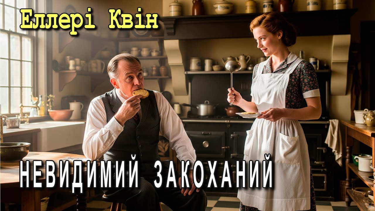 Еллері Квін - "Невидимий закоханий" детективне оповідання.