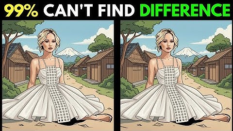 Spot The Difference Video: Only Genius Find Differences [ Find The Difference Number. 950 ]