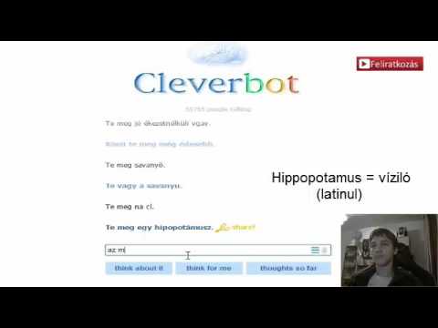 CLEVERBOT - a robot ami mások által ,,tanul"