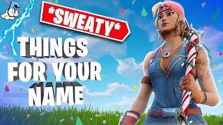 BEST Sweaty/Tryhard Channel Names | OG Cool Fortnite Gamertags (not taken) 2021