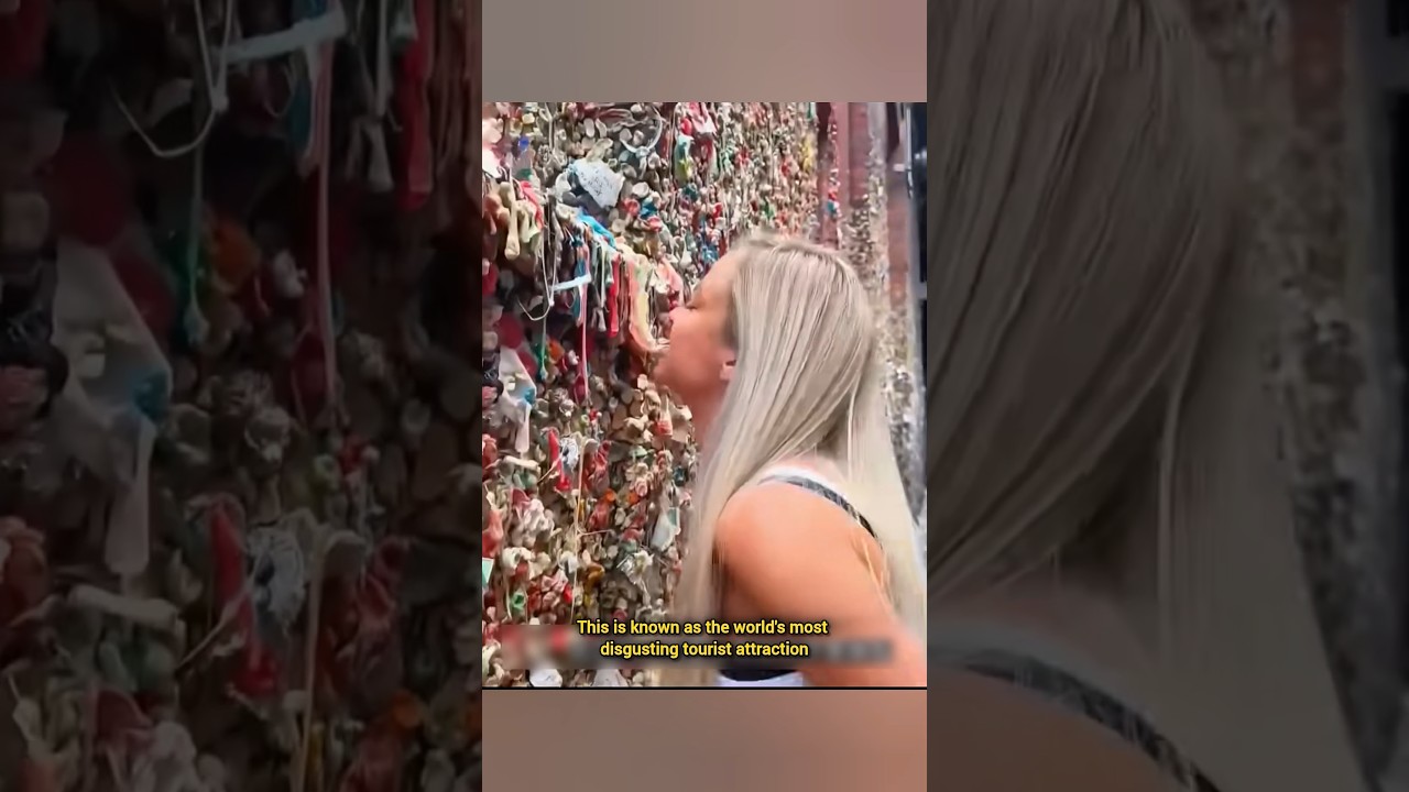 Seattle’s Disgusting Gum Wall – Would You Dare? 