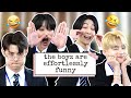 the boyz being effortlessly funny for 14 minutes straight