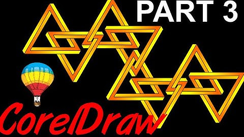CorelDraw Tips & Tricks 3D Twisted Triangle Part 3