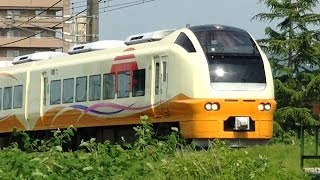 佐渡ロングライド号　新ﾆｲE653系U108編成　上野へ送り込み回送　信越本線
