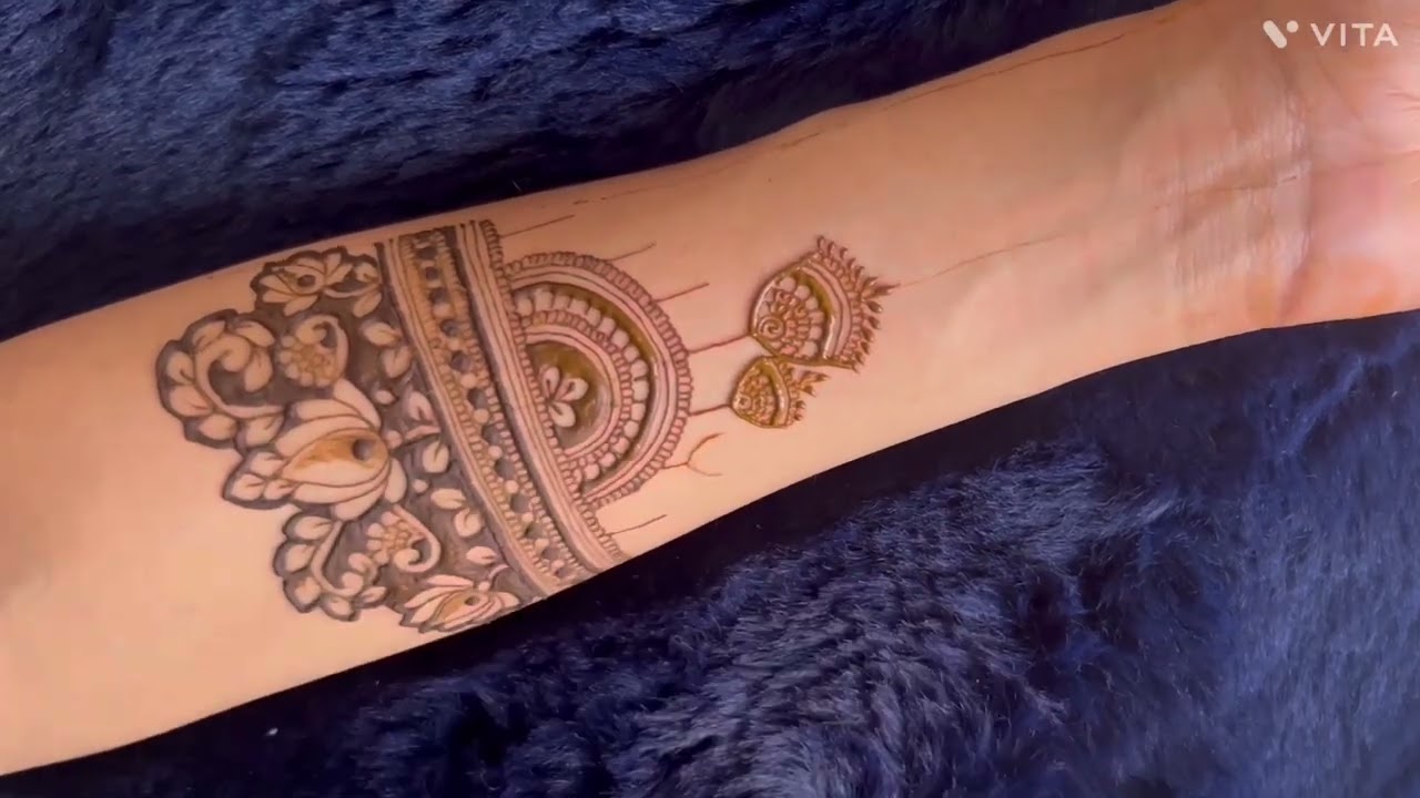 Beautiful Full Hand mehndi design | Simple mehndi design ✨ #mehndi #mehndidesign #youtubevideo #yt 