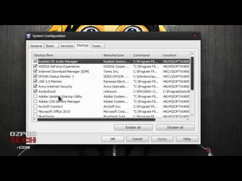 42 طريقة تعطيل البرامج التي تبدأ مع تشغيل الويندوز 7