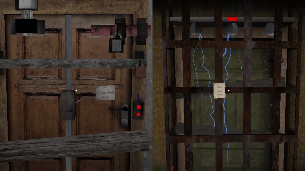 Granny/Granny Chapter 2: (Practice Mode) All Escapes!