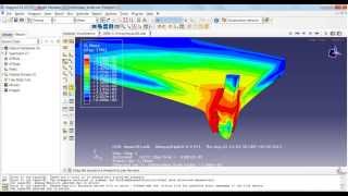 Abaqus tutorial 9 : Impact bullet - Part 2 : Results Analyse Wealth