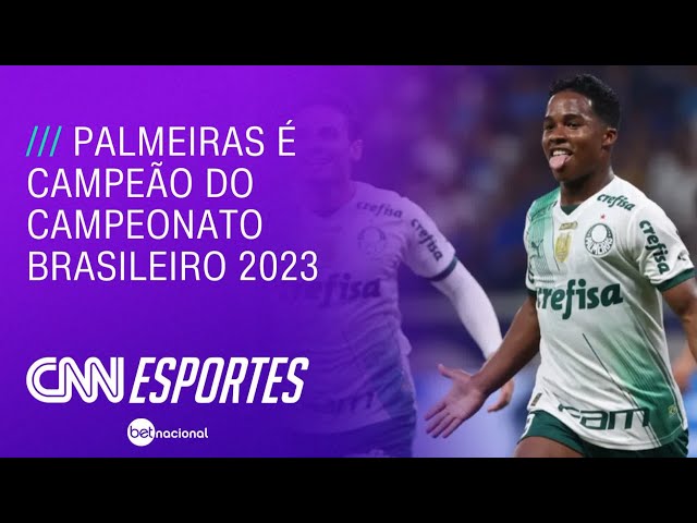 Palmeiras conquista o título do Campeonato Brasileiro 2023