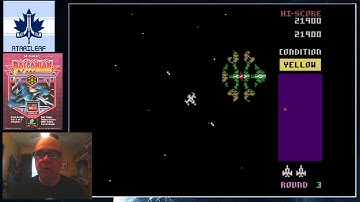 Bosconian [Atari XL/XE Homebrew] Gameplay