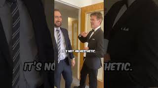 The Gentleman, Kevin Wildes is ready to celebrate #Celtics win 👔🏀🏆 #NBA #shorts #Basketball