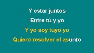 Wisin & Yandel   Yo te quiero Karaoke