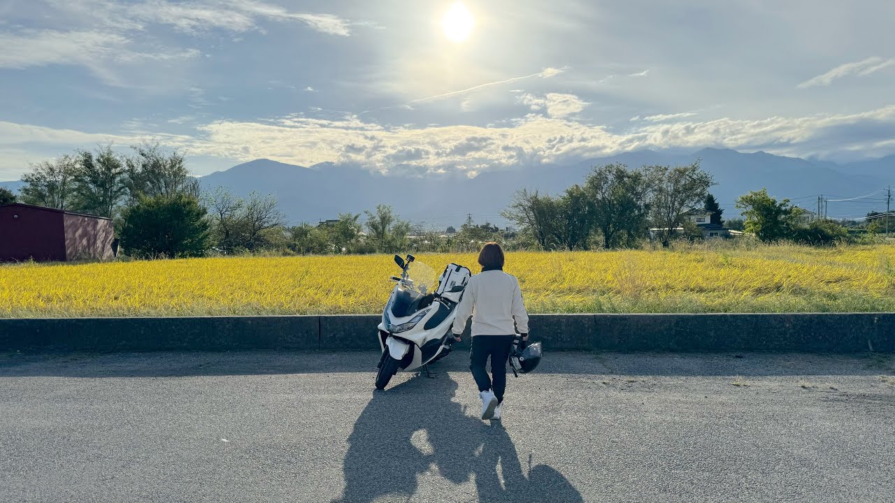 [PCXとNC750]ツーリングのつもりが、人生の休憩ポイント見つけた。