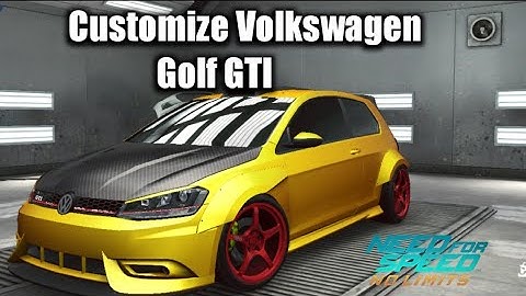 Customize Volkswagen Golf GTI | Need For Speed No Limits