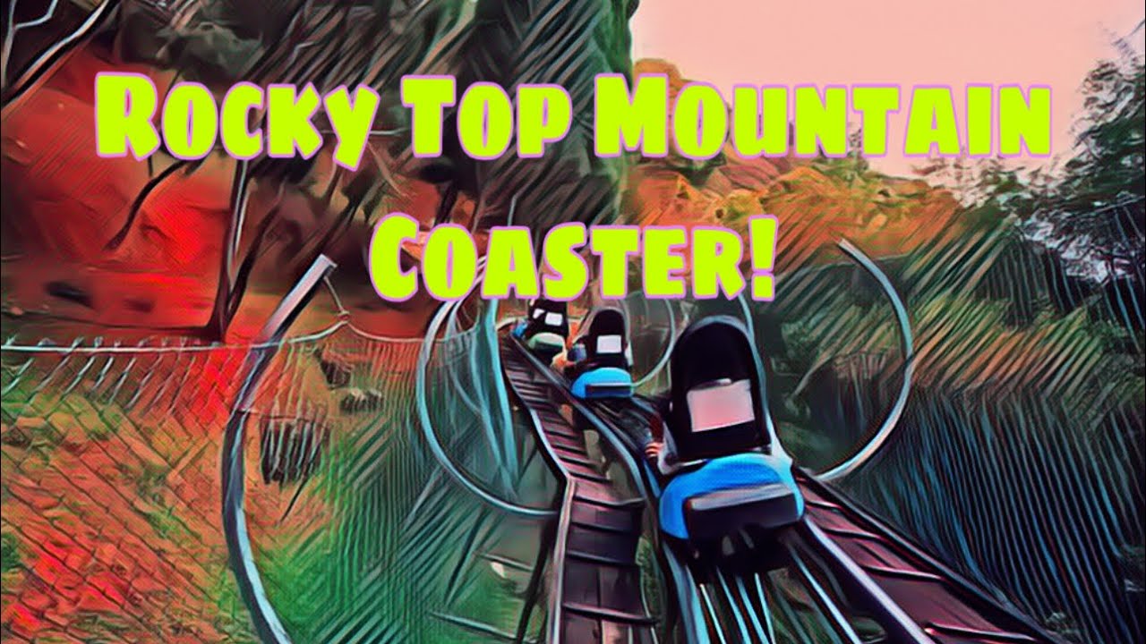 Rocky Top Mountain Coaster, Pigeon Tn /POV YouTube