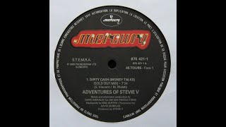 Adventures Of Stevie V-Dirty Cash Money Talk 1990 Sold Out 12 Inch Mix
