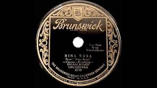 1930 Isham Jones - Nina Rosa (Frank Sylvano, vocal)