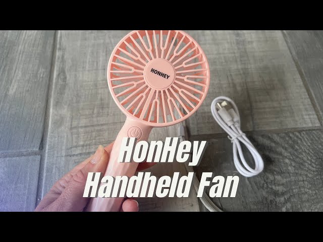 Which is the best mini handheld fans on  for Summer heatwave by  Benson Chik 