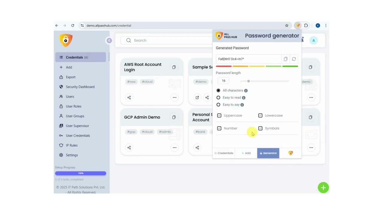 Password Manager Browser Extension | Secure Autofill with All Pass Hub