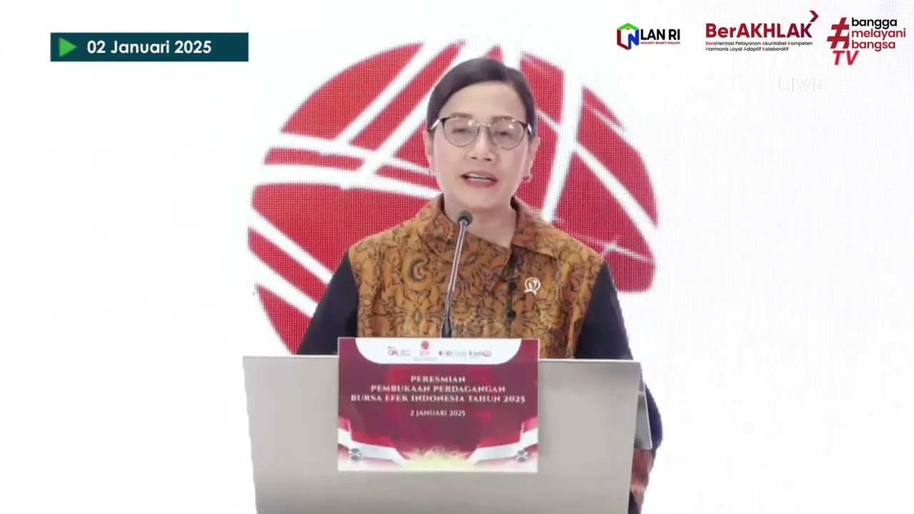 Video Tokoh Berakhlak Sri Mulyani S.E., M.Sc., Ph.D