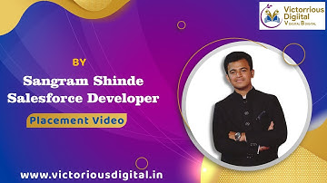 Salesforce Training Institute & Courses Placement Video | Success Story of Sangram Shinde