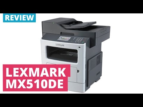 Lexmark MX510de A4 Mono Multifunction Laser Printer