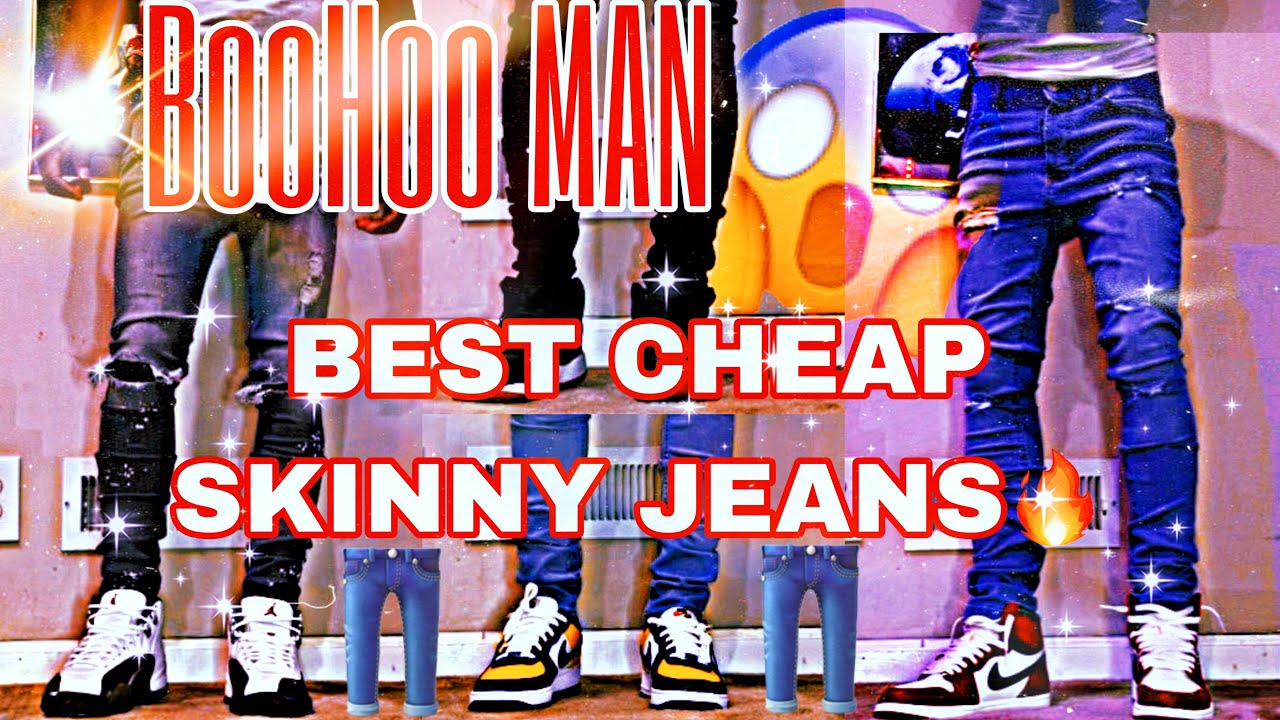 BEST *CHEAP* SKINNY JEANS 👖🔥 | BooHoo Men | 🔥(Men’s Try On Haul)😱