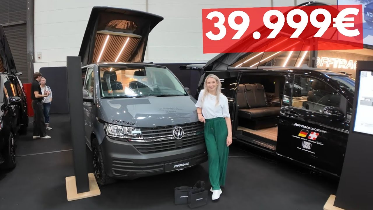 Wohnmobil fabrikneu ausgebaut für 39.999 VW T6 offtrack 2025 Caravan Salon 2025