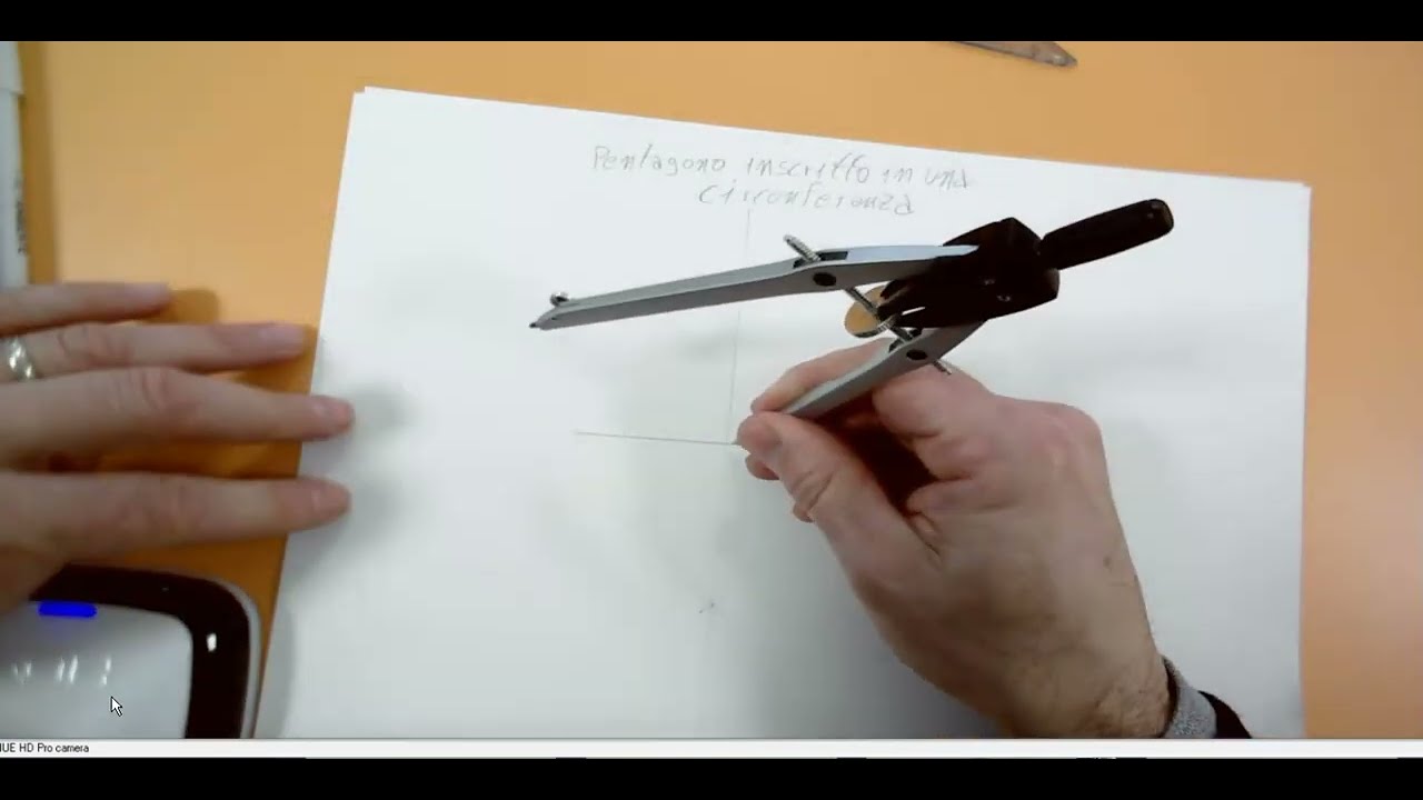 pentagono insrcitto in una circonferenza