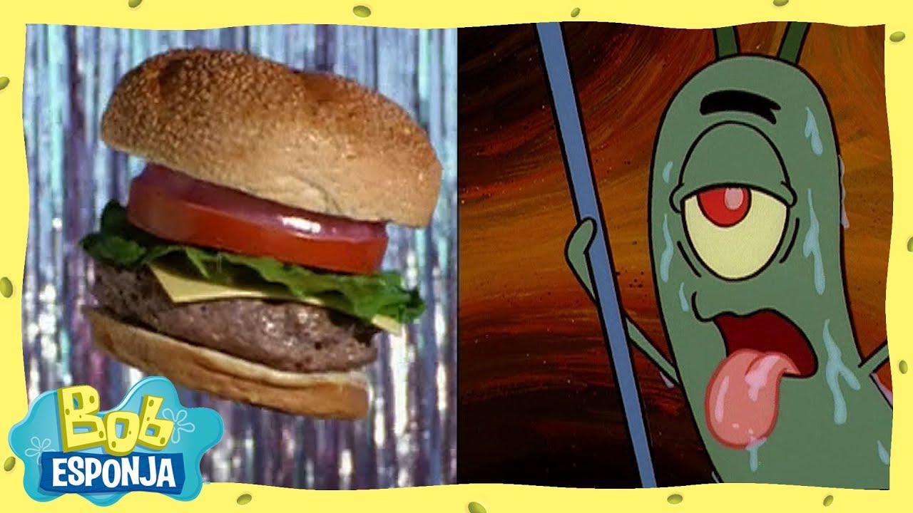 Robar las cangrebúrguer | Bob Esponja en Español