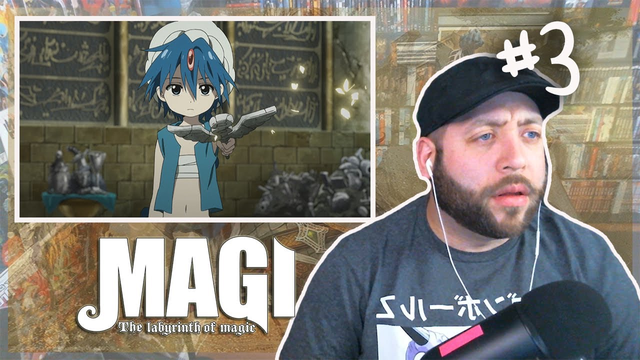 Magi: The Labyrinth of Magic Ep. 3 - The Sorcerer of Creation