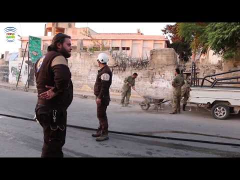 حملة النظافة في مدينة كفرنبل تجهيزا لعيد الفطر 22 6 2017