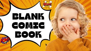 Blank Comic Book Amazon in 2024 Blank Comic Book Review In 2024