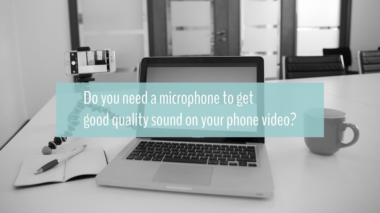 How to improve your smartphone video sound quality - YouTube