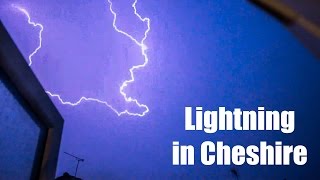 Thunderstorm in Cheshire 22/08/2015