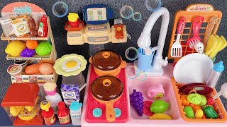 8 Minutes Satisfying With Unboxing Kitchen Sink Pool Toy Set Review Asmr