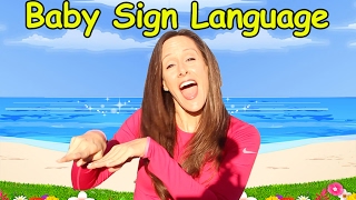 Baby Language Song (Official Video) Basic Words and Commands #17 ASL by Patty Shukla