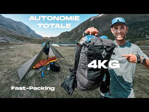 Mon sac de trek ultra-léger | 4kg en AUTONOMIE TOTALE (GR20, TMB, GR54...)