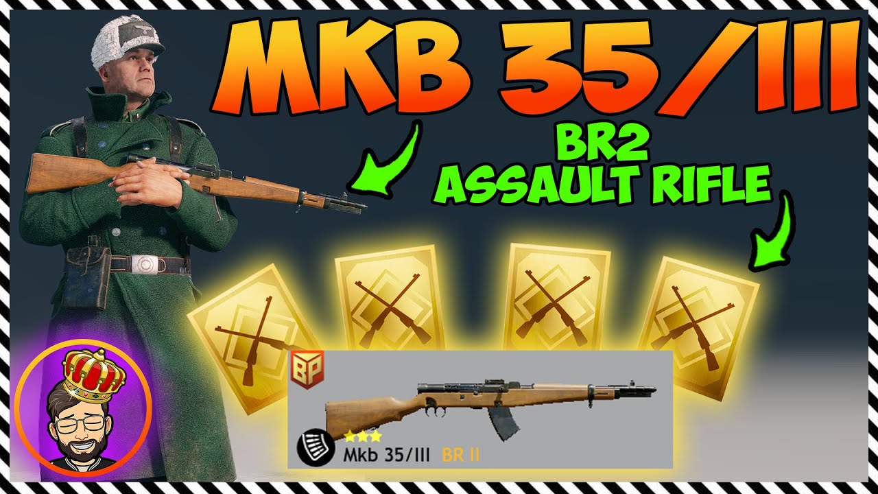 BR2 has Assault Rifle! • Gold Mkb 35/III in Enlisted • MeAdmiralStarks ...
